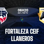 Fortaleza CEIF vs Llaneros: Chủ nhà 'thánh địa' Techo quyết 'nghiền nát' Llaneros? | 6h20 28/1 1