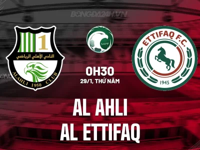 Al Ahli vs Al Ettifaq: Cuộc đụng độ nảy lửa giữa hai ‘ông lớn’ Saudi Arabia, ai sẽ vượt lên dẫn đầu?