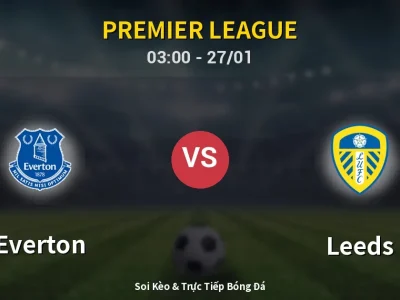 Kết Quả: Everton 1-1 Leeds – Highlight & Bàn Thắng | Premier League