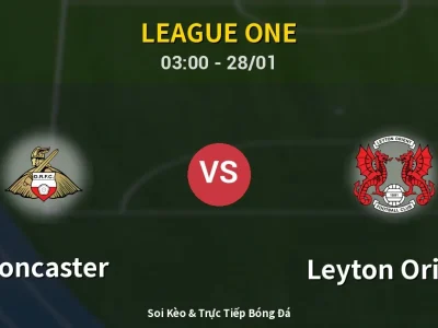 Kết Quả: Doncaster 3-0 Leyton Orient – Highlight & Bàn Thắng | League One