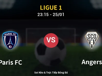 Soi Kèo Paris FC vs Angers – 23:15 25/01 | Nhận Định, Dự Đoán Tỷ Số