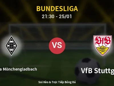 🔴 Trực Tiếp: Borussia Mönchengladbach 0-0 VfB Stuttgart – Link Xem Bundesliga (Full HD)