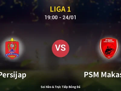 🔴 Trực Tiếp: Persijap 0-0 PSM Makassar – Link Xem Liga 1 (Full HD)