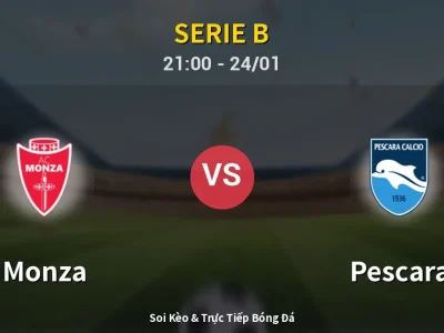 Soi Kèo Monza vs Pescara – 21:00 24/01 | Nhận Định, Dự Đoán Tỷ Số