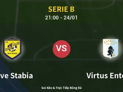 Soi Kèo Juve Stabia vs Virtus Entella – 21:00 24/01 | Nhận Định, Dự Đoán Tỷ Số