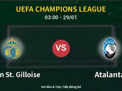 Kết Quả: Union St. Gilloise 1-0 Atalanta – Highlight & Bàn Thắng | UEFA Champions League