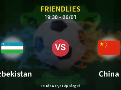 Kết Quả: Uzbekistan 2-2 China – Highlight & Bàn Thắng | Friendlies