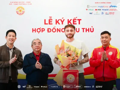 PVF-CAND ‘bắt tay’ ngoại binh Scotland, Hiểu Minh quyết tâm thoát đáy V.League 2026