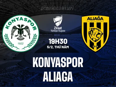 Konyaspor vs Aliaga: Cúp QG Thổ Nhĩ Kỳ 2025/26 – Dự đoán cơn mưa bàn thắng lúc 19h30 ngày 5/2