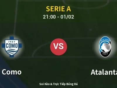 Soi Kèo Como vs Atalanta – 21:00 01/02 | Nhận Định, Dự Đoán Tỷ Số
