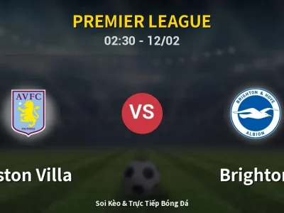 Kết Quả: Aston Villa 1-0 Brighton – Highlight & Bàn Thắng | Premier League