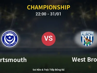 Soi Kèo Portsmouth vs West Brom – 22:00 31/01 | Nhận Định, Dự Đoán Tỷ Số