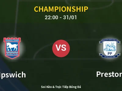 Soi Kèo Ipswich vs Preston – 22:00 31/01 | Nhận Định, Dự Đoán Tỷ Số