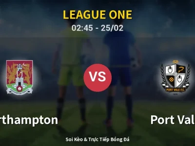 Kết Quả: Northampton 0-1 Port Vale – Highlight & Bàn Thắng | League One