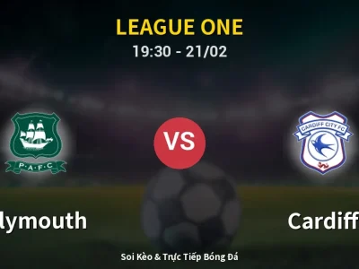 Kết Quả: Plymouth 5-2 Cardiff – Highlight & Bàn Thắng | League One