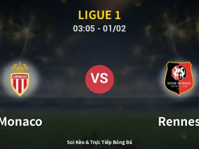 Kết Quả: Monaco 4-0 Rennes – Highlight & Bàn Thắng | Ligue 1