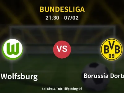 Soi Kèo VfL Wolfsburg vs Borussia Dortmund – 21:30 07/02 | Nhận Định, Dự Đoán Tỷ Số