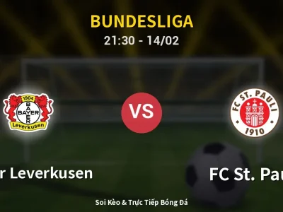 Soi Kèo Bayer Leverkusen vs FC St. Pauli – 21:30 14/02 | Nhận Định, Dự Đoán Tỷ Số