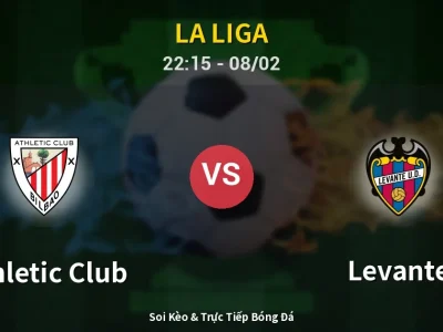 Soi Kèo Athletic Club vs Levante – 22:15 08/02 | Nhận Định, Dự Đoán Tỷ Số