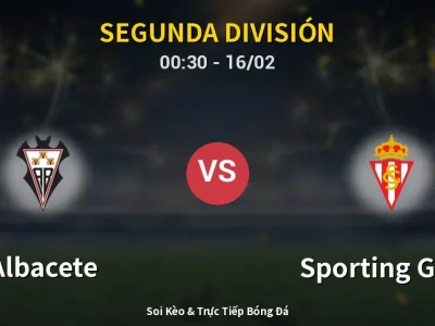 Kết Quả: Albacete 1-1 Sporting Gijon – Highlight & Bàn Thắng | Segunda División