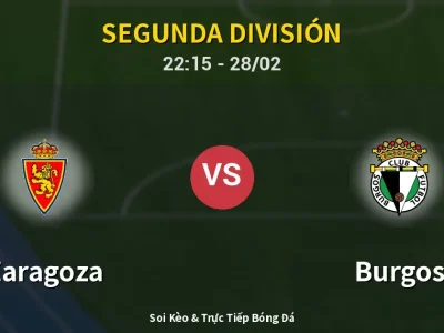 Soi Kèo Zaragoza vs Burgos – 22:15 28/02 | Nhận Định, Dự Đoán Tỷ Số