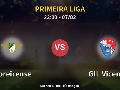 Soi Kèo Moreirense vs GIL Vicente – 22:30 07/02 | Nhận Định, Dự Đoán Tỷ Số