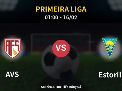 Kết Quả: AVS 3-0 Estoril – Highlight & Bàn Thắng | Primeira Liga