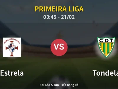 Kết Quả: Estrela 0-2 Tondela – Highlight & Bàn Thắng | Primeira Liga