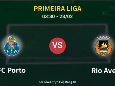 Kết Quả: FC Porto 1-0 Rio Ave – Highlight & Bàn Thắng | Primeira Liga