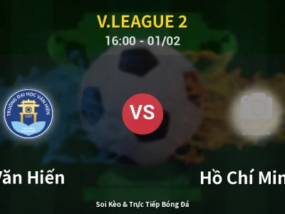 Kết Quả: Văn Hiến 3-0 Hồ Chí Minh II – Highlight & Bàn Thắng | V.League 2