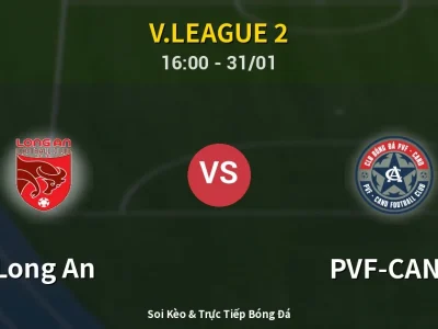 Kết Quả: Long An 0-0 PVF-CAND – Highlight & Bàn Thắng | V.League 2