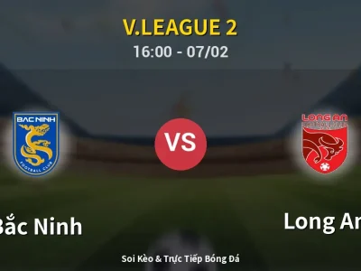 Kết Quả: Bắc Ninh 2-1 Long An – Highlight & Bàn Thắng | V.League 2