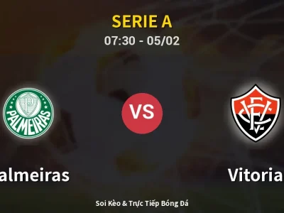 Kết Quả: Palmeiras 5-1 Vitoria – Highlight & Bàn Thắng | Serie A