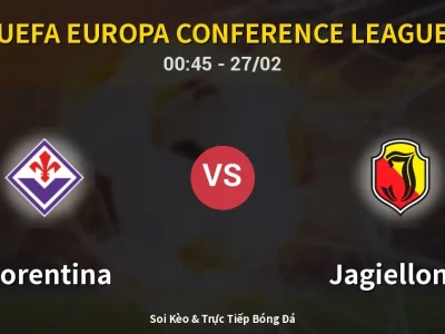 Kết Quả: Fiorentina 2-4 Jagiellonia – Highlight & Bàn Thắng | UEFA Europa Conference League