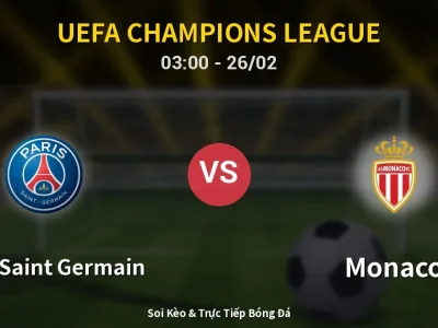 Kết Quả: Paris Saint Germain 2-2 Monaco – Highlight & Bàn Thắng | UEFA Champions League