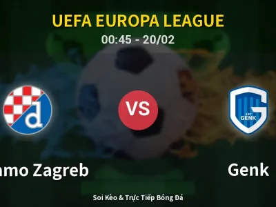 Kết Quả: Dinamo Zagreb 1-3 Genk – Highlight & Bàn Thắng | UEFA Europa League