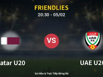 Soi Kèo Qatar U20 vs UAE U20 – 20:30 05/02 | Nhận Định, Dự Đoán Tỷ Số