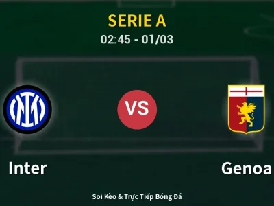 Kết Quả: Inter 2-0 Genoa – Highlight & Bàn Thắng | Serie A