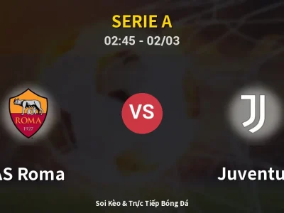 Kết Quả: AS Roma 3-3 Juventus – Highlight & Bàn Thắng | Serie A