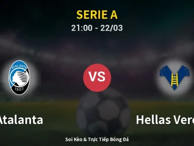 🔴 Trực Tiếp: Atalanta 0-0 Hellas Verona – Link Xem Serie A (Full HD)