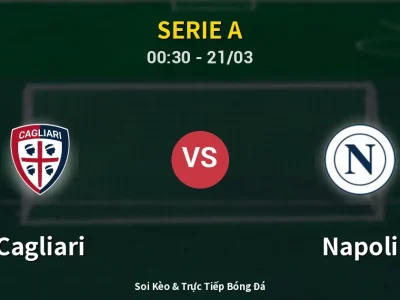 Kết Quả: Cagliari 0-1 Napoli – Highlight & Bàn Thắng | Serie A