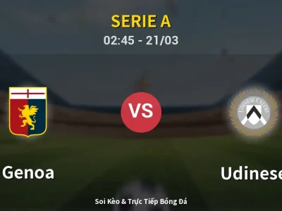 Kết Quả: Genoa 0-2 Udinese – Highlight & Bàn Thắng | Serie A
