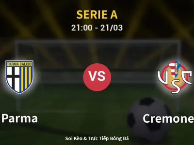 🔴 Trực Tiếp: Parma 0-0 Cremonese – Link Xem Serie A (Full HD)