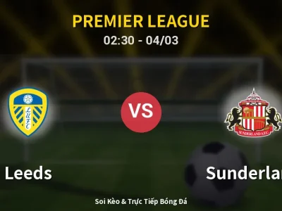 Kết Quả: Leeds 0-1 Sunderland – Highlight & Bàn Thắng | Premier League