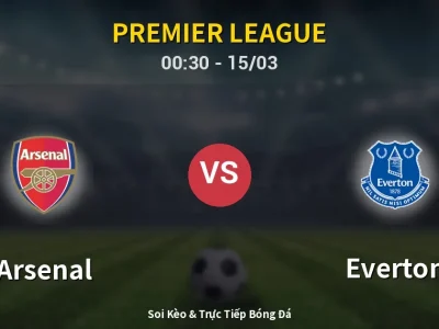 Kết Quả: Arsenal 2-0 Everton – Highlight & Bàn Thắng | Premier League