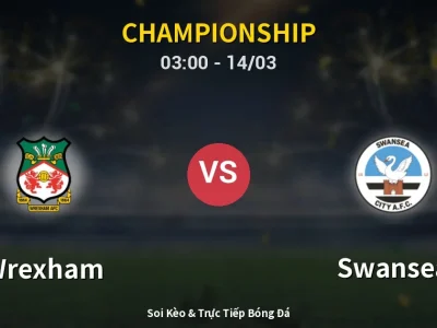 Kết Quả: Wrexham 2-0 Swansea – Highlight & Bàn Thắng | Championship