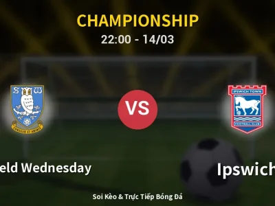 Soi Kèo Sheffield Wednesday vs Ipswich – 22:00 14/03 | Nhận Định, Dự Đoán Tỷ Số