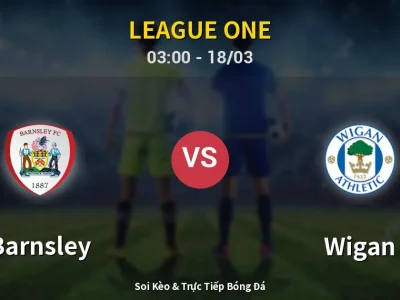 Kết Quả: Barnsley 1-1 Wigan – Highlight & Bàn Thắng | League One