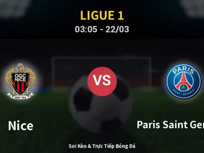 🔴 Trực Tiếp: Nice 0-0 Paris Saint Germain – Link Xem Ligue 1 (Full HD)