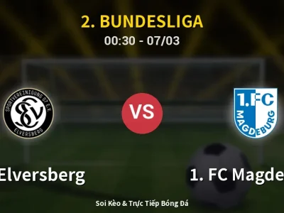 Kết Quả: SV Elversberg 1-0 1. FC Magdeburg – Highlight & Bàn Thắng | 2. Bundesliga